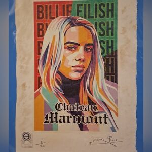 Billie Eilish, Chateau Marmont, Limited Edition Print Signed Fairchild Paris